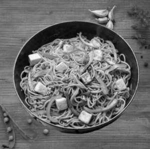 Paneer noodles