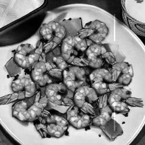 Ginger prawns