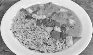 Mexican Rice With Grilled Paneer