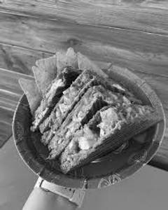 Cheese corn sandwich