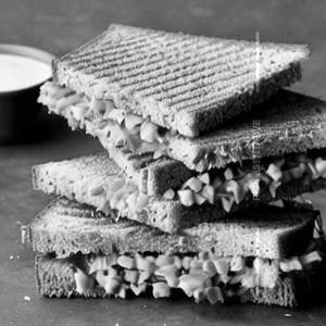 Wheat veg sandwich
