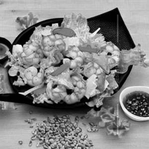 Asian Crunchy Salad (Prawns)