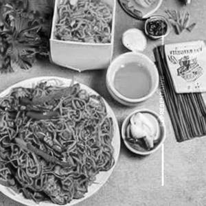 Prawns Pan Fried Noodles