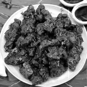 Mutton Garlic Bheja Fry
