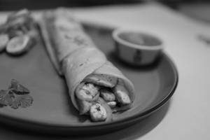 Paneer Tikka Gluten Free Kathi Roll