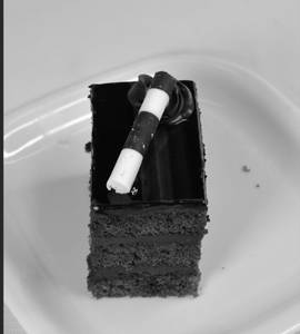 Brownie Square Pastry