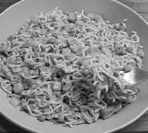 Masala maagi with vegetables