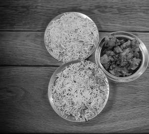 2 biryani rice with chicken 65