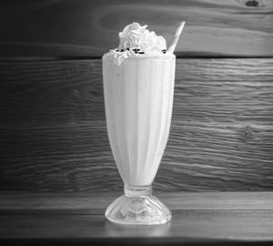 Vanilla milkshake