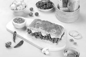 Roasted Mushroom Onion Sandwich