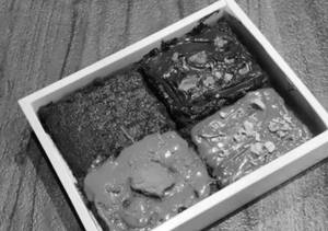 4 type brownie combo