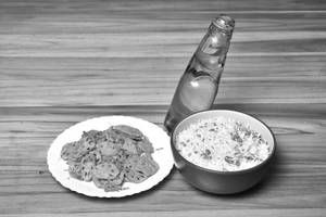 Veg Fried Rice + Vazhapoo Cutlet + Peri Peri Lotus Stem + Paneer Soda