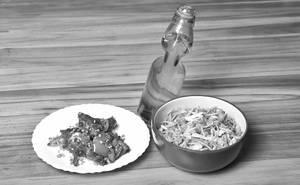 Egg Noodles + Chilly Egg + Paneer Soda