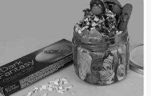 Dark fantasy brownie jar