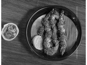 Chemmeen (prawns) Pepper Fry