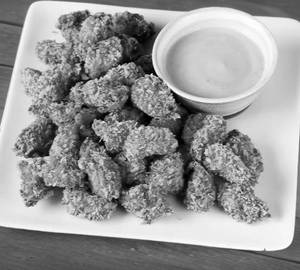 Crispy chicken pops