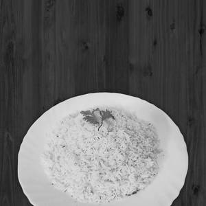 Plain rice