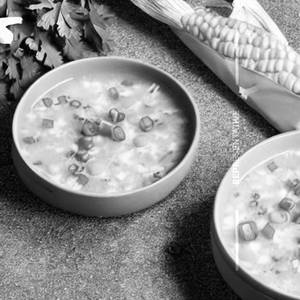 Egg corn soup
