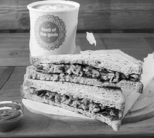 Non Veg Cheese Salami Sandwich