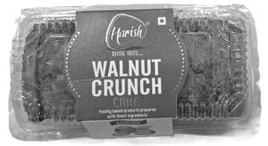 Eggless Walnut Crunch Cake