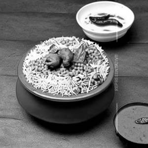 Cashewnut Peas Biryani