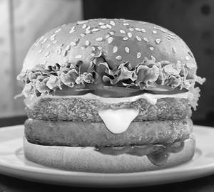 Veg double petty burger