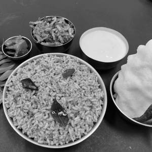 Curry Leaf Podi Rice Bowl