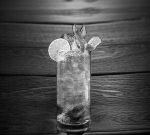 Blueberry mojito