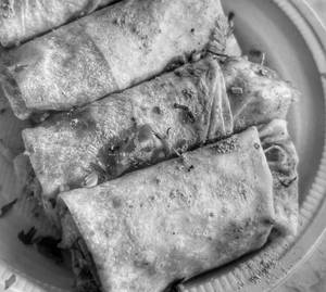 Mushroom Tikka Roll