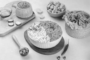 Tempeh Keema - High Protein Rice Meal Bowl