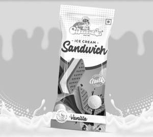 Vanilla sandwich ice cream [100 ml]