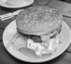 Veg chees burger
