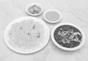 Chole Palak Chawal