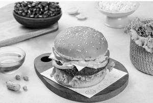 High Protein-mexican Grilled Cheese Burger