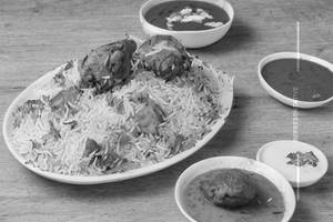 Pot Chicken Dum Biryani (boneless)