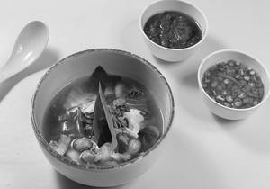 Chicken Basil Leaf Soup