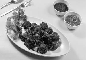 Veg Manchurian Dry