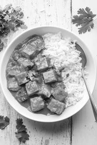 Shahi Paneer With Rice    