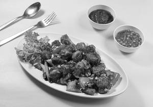 Mushroom Hakka Style