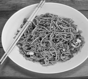 Schezwan noodles