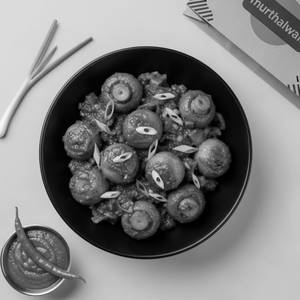 Chilly Mushroom Dry