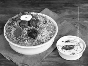 Soya Chaap Biryani