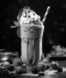 Black Currant Milkshake