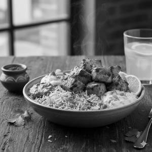 Tandoori Chicken Tikka Rice Bowl