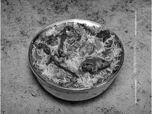 Single Mushroom Biryani