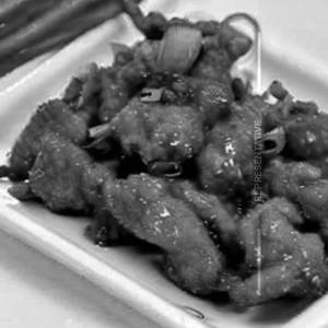 Crispy chicken garlic sauce