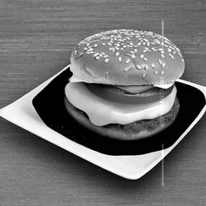 Barbecue Burger Cheese
