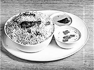 Single Veg Biryani