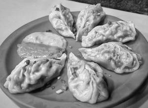 Prawns Steam Butter Garlic Momo