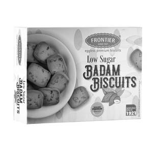 Badam Low Sugar Biscuits [400 Gram]